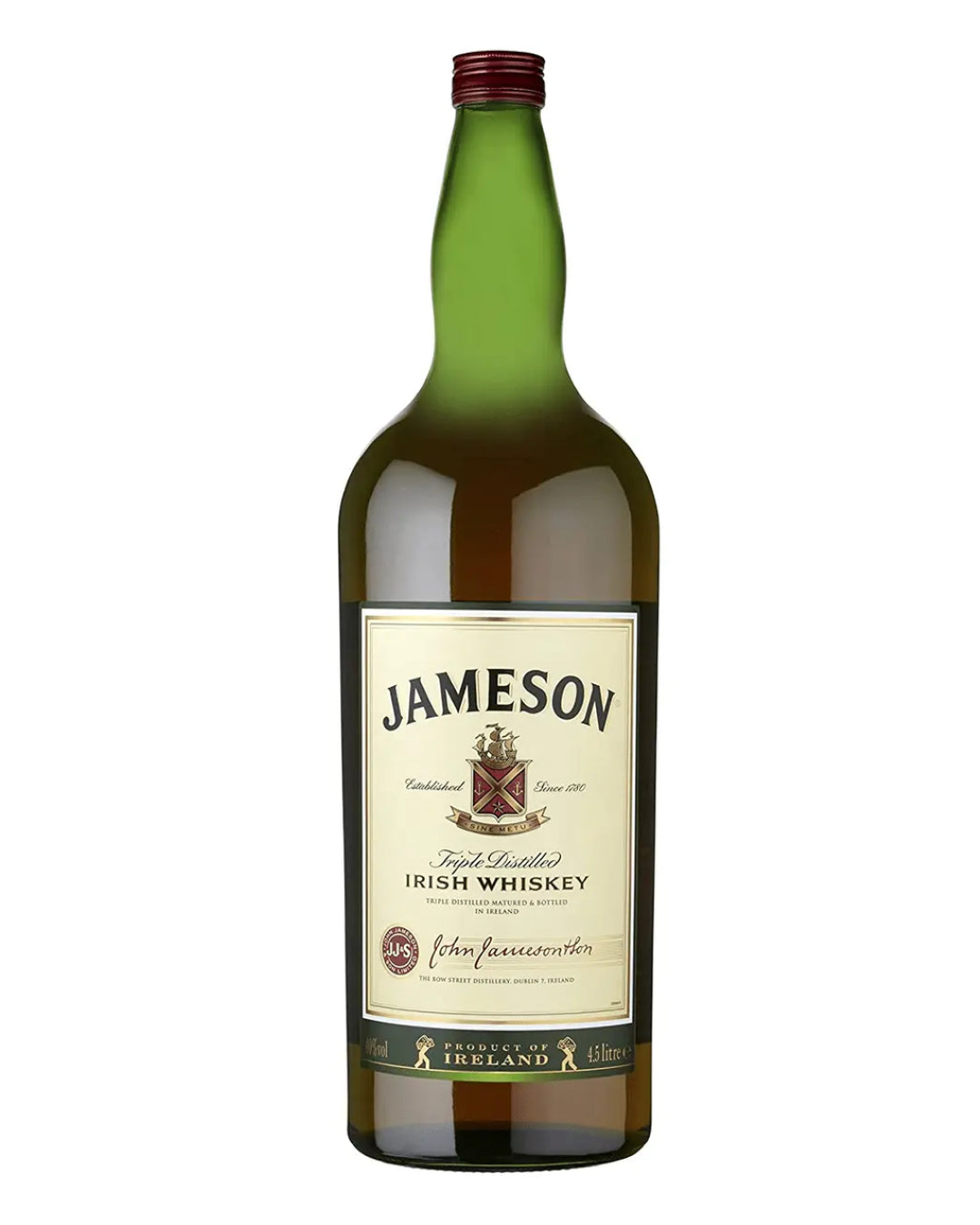 JAMESON IRISH WHISKEY 4.5LTR